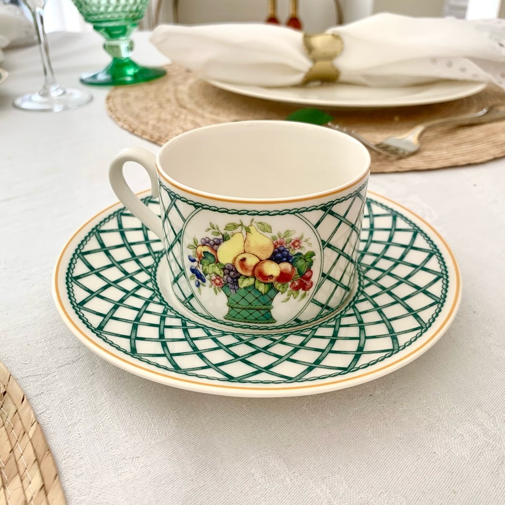 Villeroy & Boch Teacup and saucer set of 6